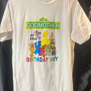 Sesame Street birthday boy shirt